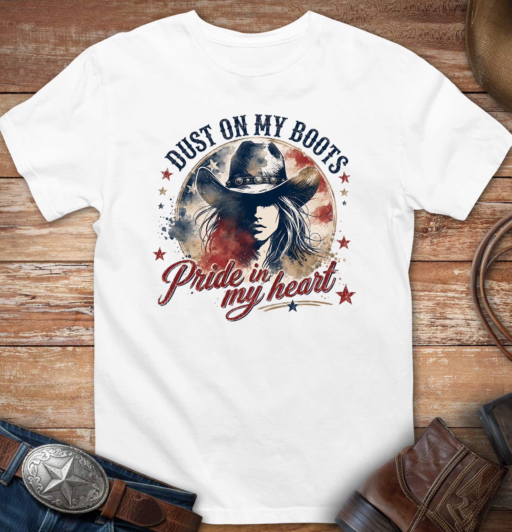 Dusty Boots  T-Shirt