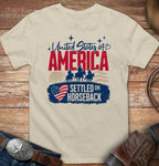 Settled on horseback T-Shirt