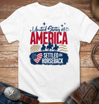 Settled on horseback T-Shirt